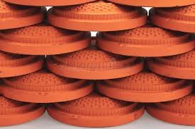 stack of clay targets